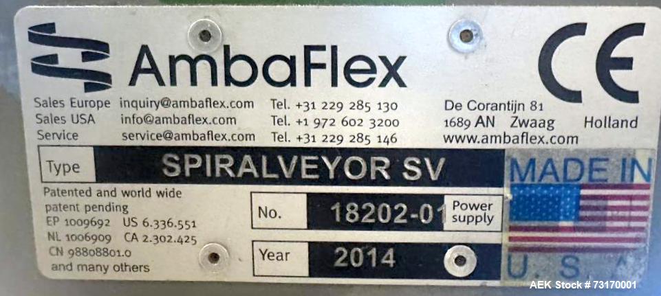 Ambaflex Spiral Case Conveyor,