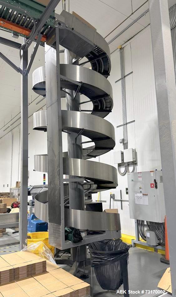 Ambaflex Spiral Case Conveyor, Model Spiralveyor SV