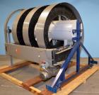 Used Ryson 12in W Unit Load Spiral Incline Case Conveyor, Model 1200300
