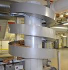 Used Ryson 12in W Unit Load Spiral Incline Case Conveyor, Model 1200300