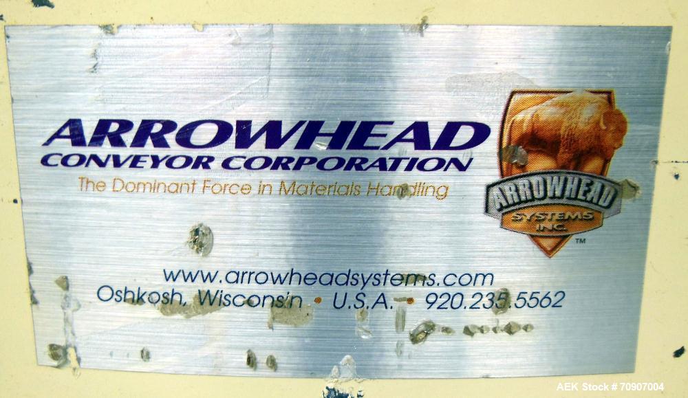 Used Arrowhead S" Curve Table Top Chain Conveyor