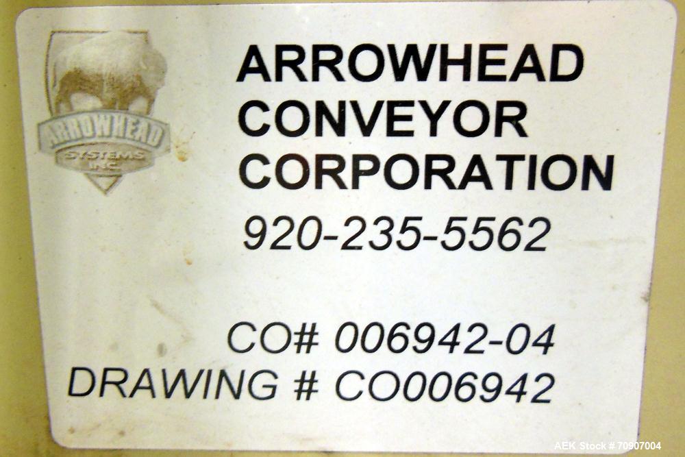 Used Arrowhead S" Curve Table Top Chain Conveyor