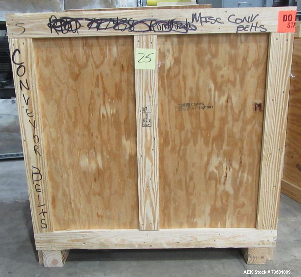 Unused Arrowhead Line Conveyor with Gripper Air Lowerator Rinser. Has Nema 4X HBLDS3AC local motor safety disconnects and Septimatech guide rails.