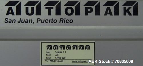 Used Autopak Alpine Style Accumulation Conveyor