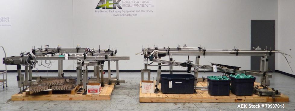 Used Simpli-Flex Modular Puck-Conveyor System