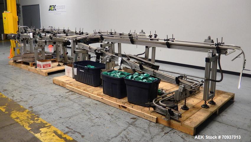 Used Simpli-Flex Modular Puck-Conveyor System