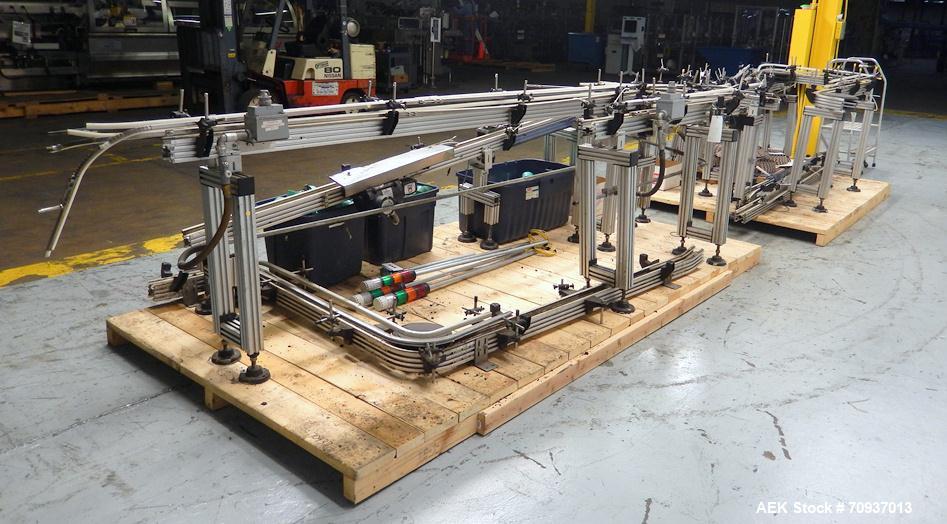 Used Simpli-Flex Modular Puck-Conveyor System