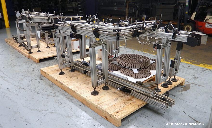 Used Simpli-Flex Modular Puck-Conveyor System