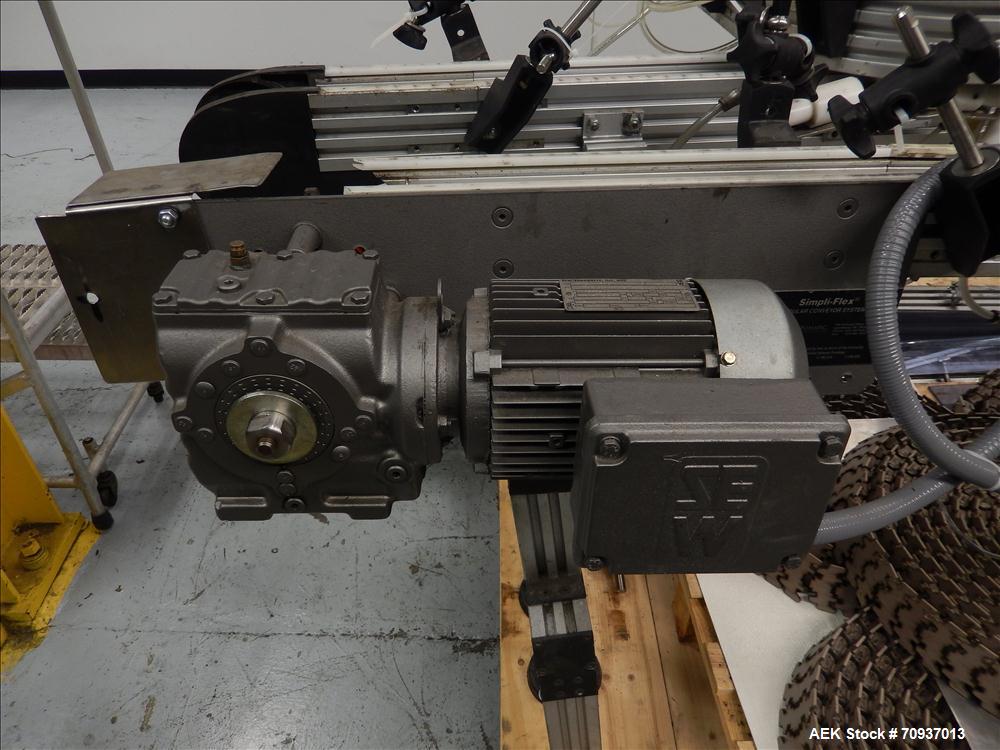 Used Simpli-Flex Modular Puck-Conveyor System
