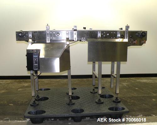 Used Garvey Bi-Directional Belt Accumulation Conveyor, Model 9700