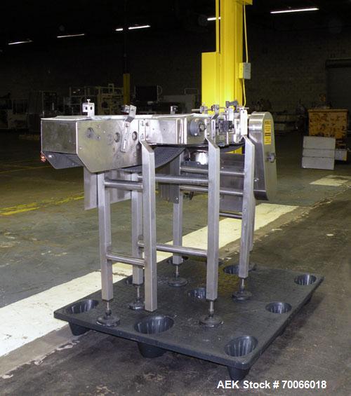 Used Garvey Bi-Directional Belt Accumulation Conveyor, Model 9700