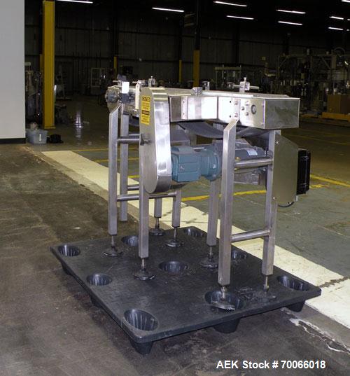 Used Garvey Bi-Directional Belt Accumulation Conveyor, Model 9700