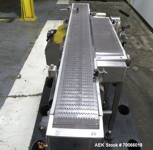 Used Garvey Bi-Directional Belt Accumulation Conveyor, Model 9700