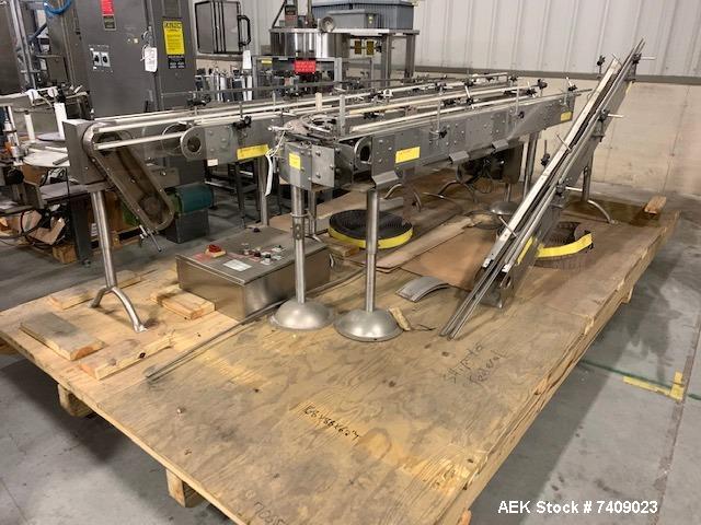 Used Garvey 4-1/2" Wide Table Top Chain Conveyor