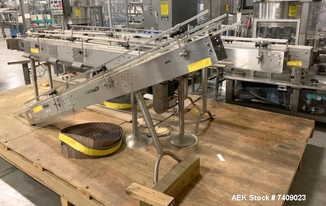 Used Garvey 4-1/2" Wide Table Top Chain Conveyor