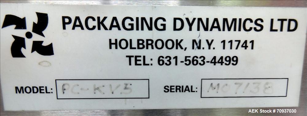 Used Packaging Dynamics Model PC-KVP5 Conveyor