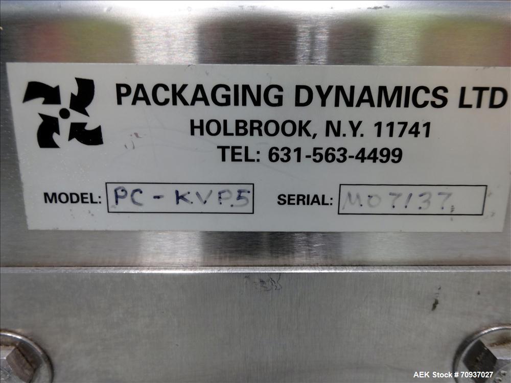 Used- Packaging Dynamics Model PC-KVP5 Conveyor