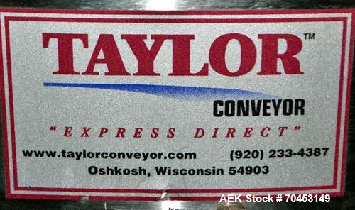 Used Taylor Table Top 90 Degree Belt Conveyor