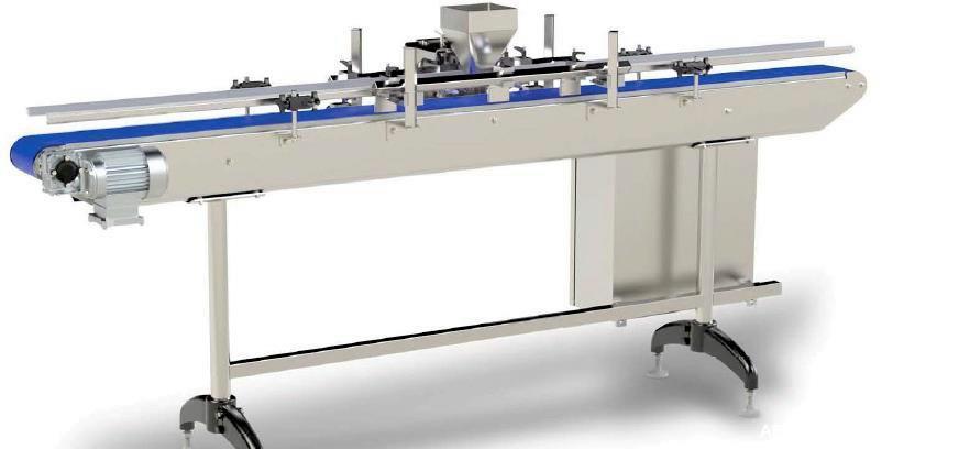 Endflex Table Top Single Lane Powered Indexing Conveyor