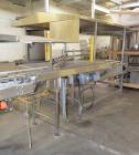 Used- Table Top Belt Conveyor. Approximately 4