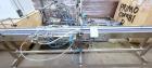 Unused- Endflex Table Top Dual Lane Powered Indexing Conveyor. Originally designed to run cannabis jars under Primo Combi Combination Jar filling scale. 16' (192