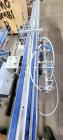 Unused- Endflex Table Top Dual Lane Powered Indexing Conveyor. Originally designed to run cannabis jars under Primo Combi Combination Jar filling scale. 16' (192