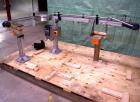 Used Flex Link Conveyor. 3 1/4