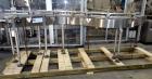 Used Stainless Steel Table Top Chain Conveyor. 