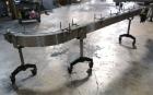 Used Table Top 90 Degree Belt Conveyor. Approximately 3