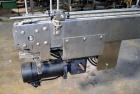 Used Table Top 90 Degree Belt Conveyor. Approximately 3