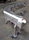 Used Table Top 90 Degree Belt Conveyor. Approximate 8