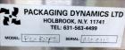 Used Packaging Dynamics Model PC-KVP5 Conveyor. Has 58