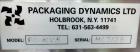Used Packaging Dynamics Model PC-KVP5 Conveyor