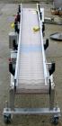 Used SIM Fabricators Incline Belt Conveyor.