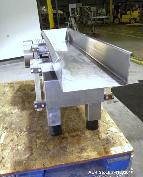 Used Stainless Steel Aseeco Corp Vibratory Conveyor, Model VHF-8