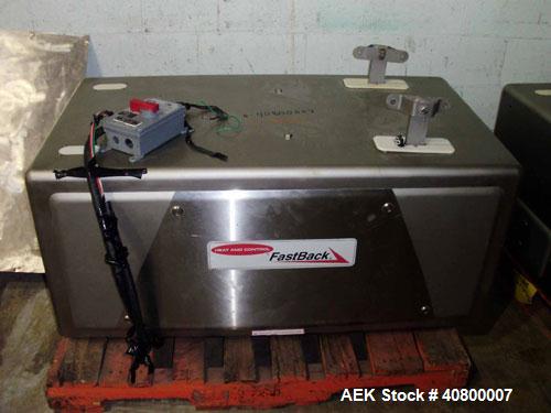 Used Heat and Control Fast Back Conveyor, all stainless steel, approximately 15 x 163 x 6.