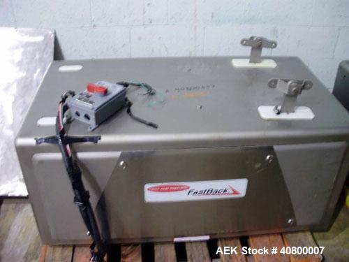 Used Heat and Control Fast Back Conveyor, all stainless steel, approximately 15 x 163 x 6.