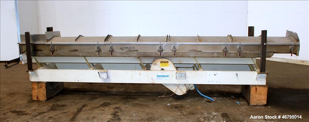 Used- Cardwell Vibe-O-Vey Vibratory Conveyor, Model VC-1659.