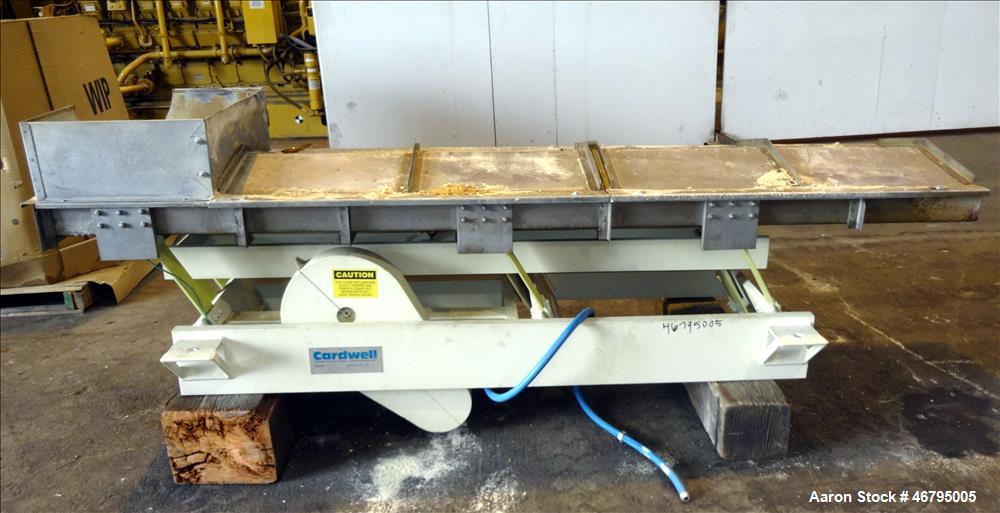 Used Cardwell Vibe-O-Vey Vibratory Conveyor, Model VL 1659.
