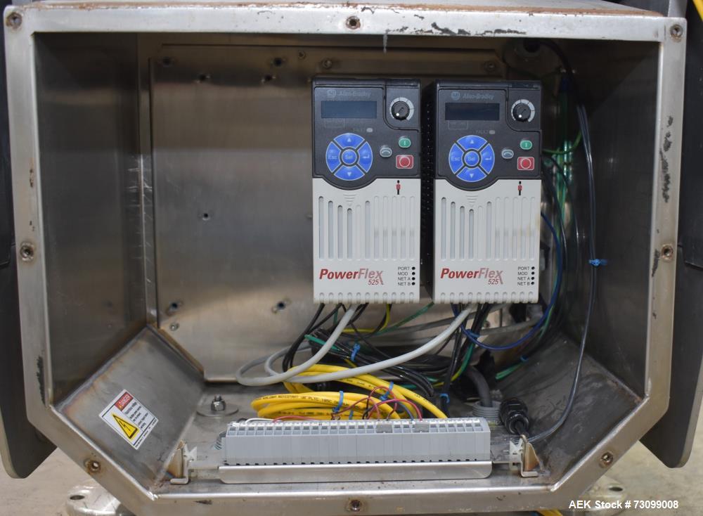 Used-Heat and Controls Vibratory Conveyor, Model Fasback.