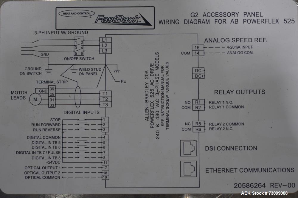 Heat and Controls Fastback Vibratory Conveyor