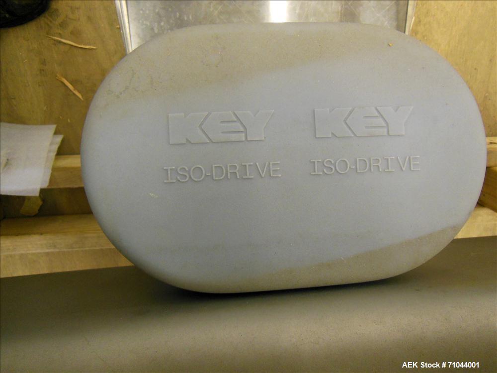 Unused- Stainless Steel Key Technology ISO-FLO Scale Feed Vibratory Conveyor, Model 433456-1