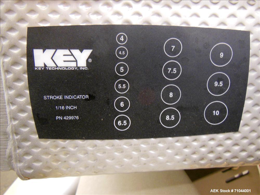 Unused- Stainless Steel Key Technology ISO-FLO Scale Feed Vibratory Conveyor, Model 433456-1
