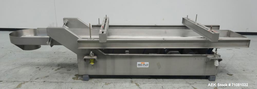 Used Key Technology Model Iso-Flo 429894-1 Smooth-Cycle Scale-Feed Vibratory Co
