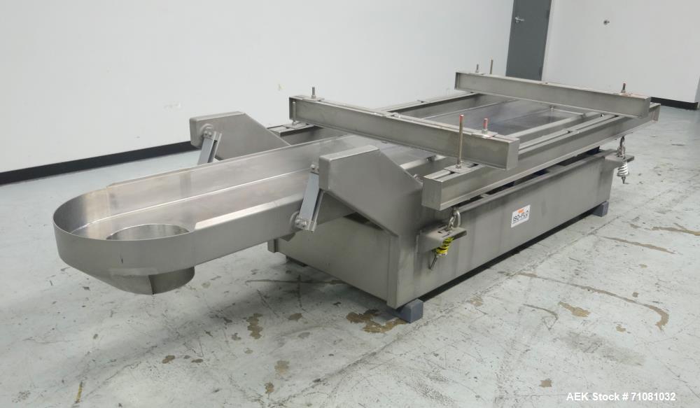 Used Key Technology Model Iso-Flo 429894-1 Smooth-Cycle Scale-Feed Vibratory Co