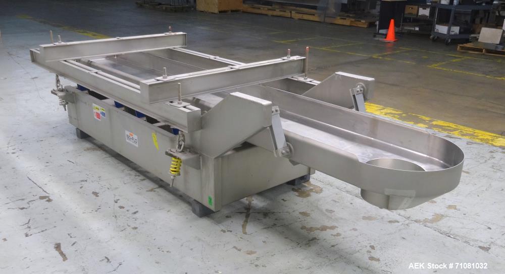 Used Key Technology Model Iso-Flo 429894-1 Smooth-Cycle Scale-Feed Vibratory Co