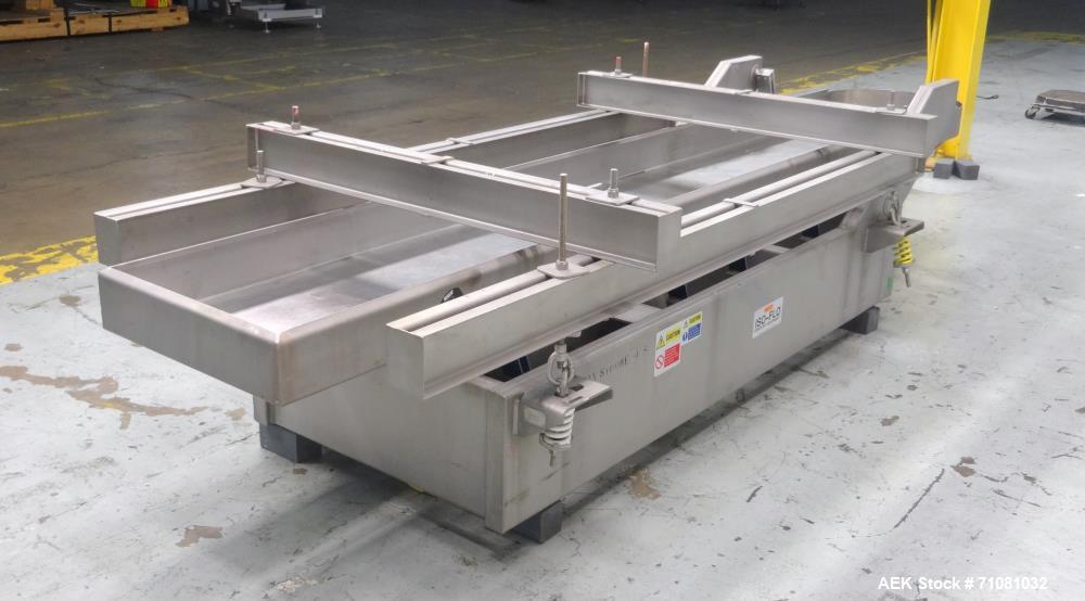 Used Key Technology Model Iso-Flo 429894-1 Smooth-Cycle Scale-Feed Vibratory Co