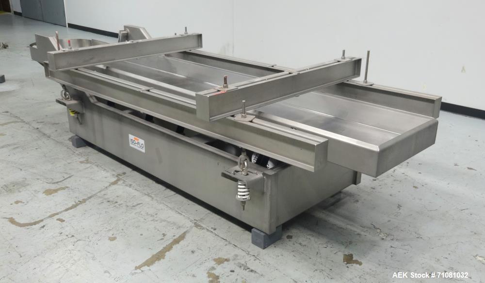 Used Key Technology Model Iso-Flo 429894-1 Smooth-Cycle Scale-Feed Vibratory Co