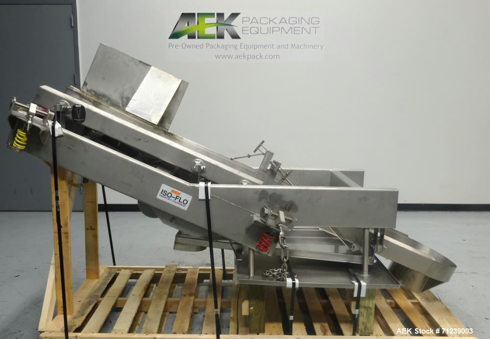 Used Key Technology Model Iso-Flo Smooth-Cycle Scale-Feed Vibratory Conveyor