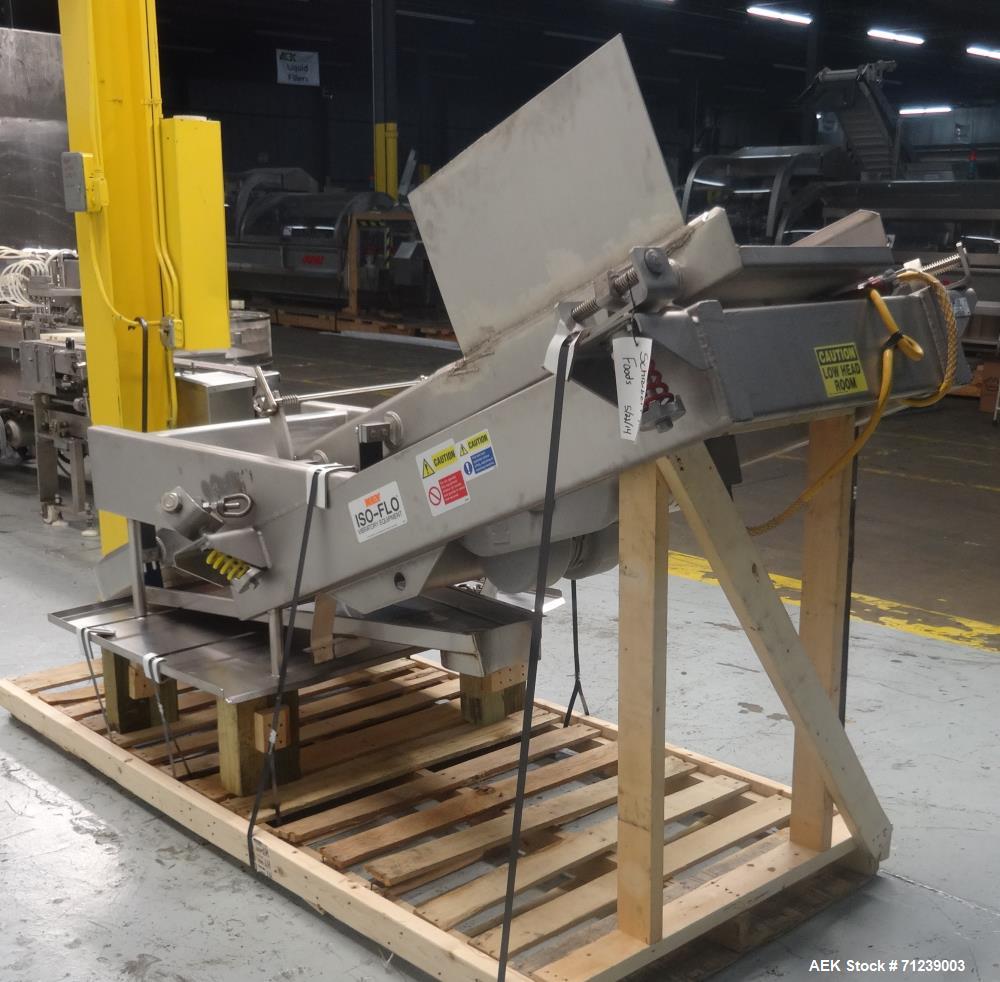 Used Key Technology Model Iso-Flo Smooth-Cycle Scale-Feed Vibratory Conveyor